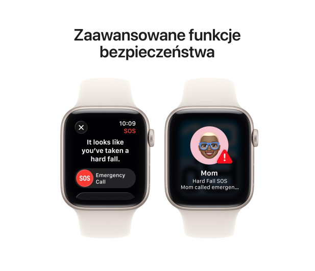 Apple Watch SE 3 GPS 40mm Aluminiowa koperta (księżycowa poświata) + opaska sportowa (księżycowa poświata) - rozmiar S/M - 1362379 - zdjęcie 7